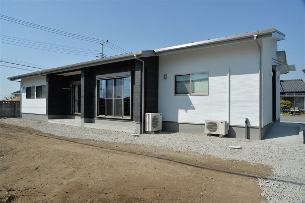 シンプルな平屋