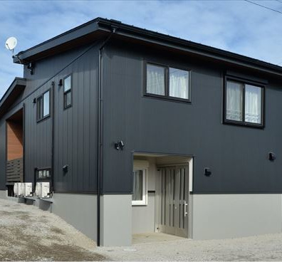 シンプルな外観